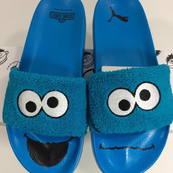 puma sesame street slides